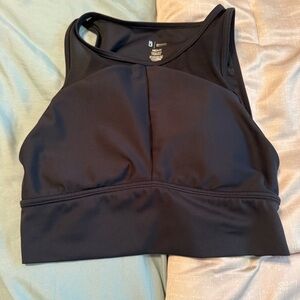 BuffBunny Black Sports Bra workout gym yoga